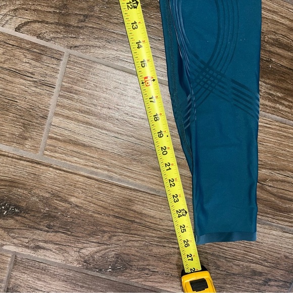 Fanka women’s Teal High-Waisted compression Leggings - Picture 5 of 5